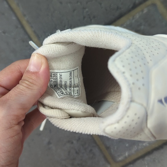 Sketchers woman's 6.5 cream leopard print sneakers - Picture 5 of 8